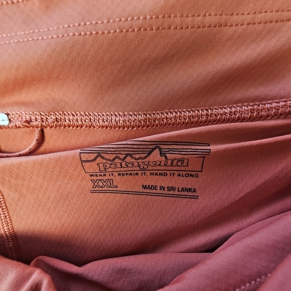 Patagonia skort skirt womens XXL orange 15 inches long lining shorts - Picture 5 of 8